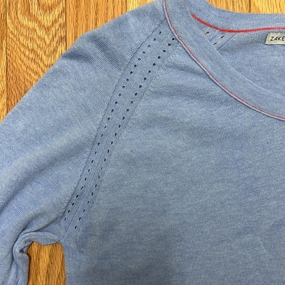 Zaket & Plover Lightweight Scoop Hem Sweater‎ - Picture 10 of 11